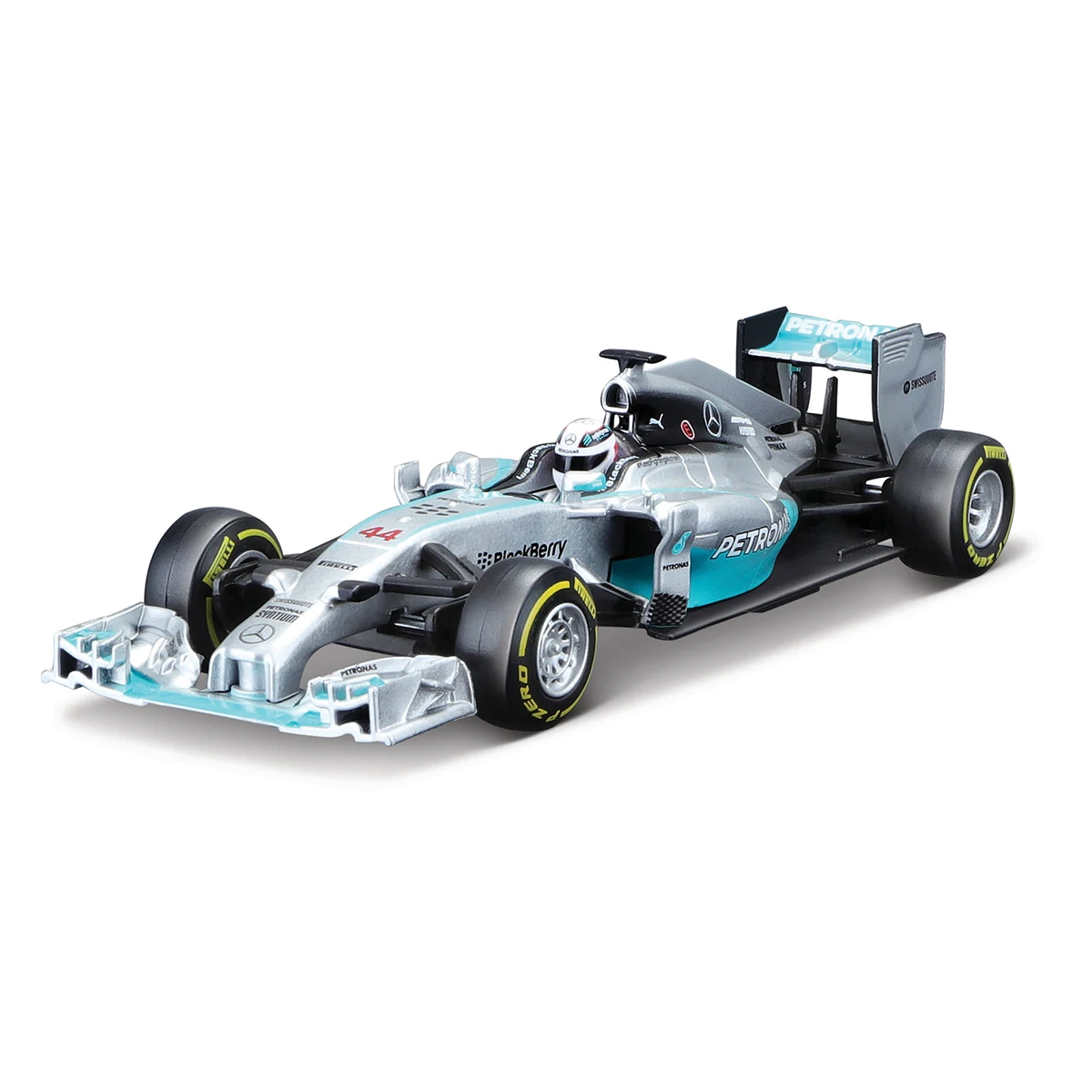 

Bburago 1:32 2014 M-B AMG Petronas F1 W05 Hybrid F1 #44 Formula Car Static Die Cast Vehicles Collectible Model Car Toys