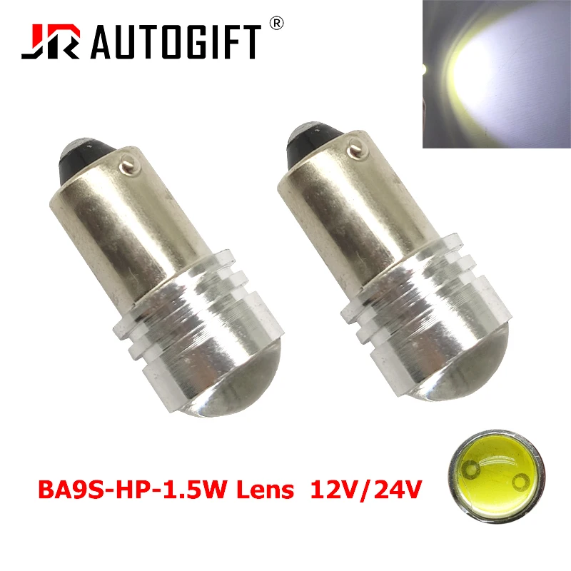 100x BA9S T4W светодиодная автомобильная лампа T2W T3W H5W внутренняя светодиодный льная светодиодная подсветка номерного знака автомобильная лампа 12 в 24 в точесветильник светильник автомобильные аксессуары