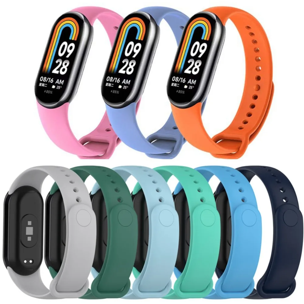 Силиконовый ремешок для Xiaomi Mi Band 8