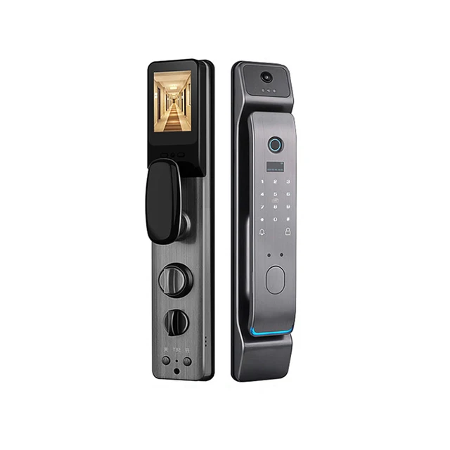 

Tuya APP Face Recognition Lock Automatic Built-in Camera Electric Safety Intelligent Rfid Fingerprint Door Locks Smart