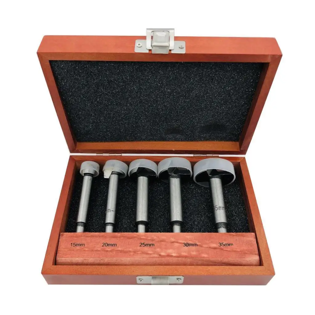 

Rox Wood stone hinge milling bit set 5 pieces