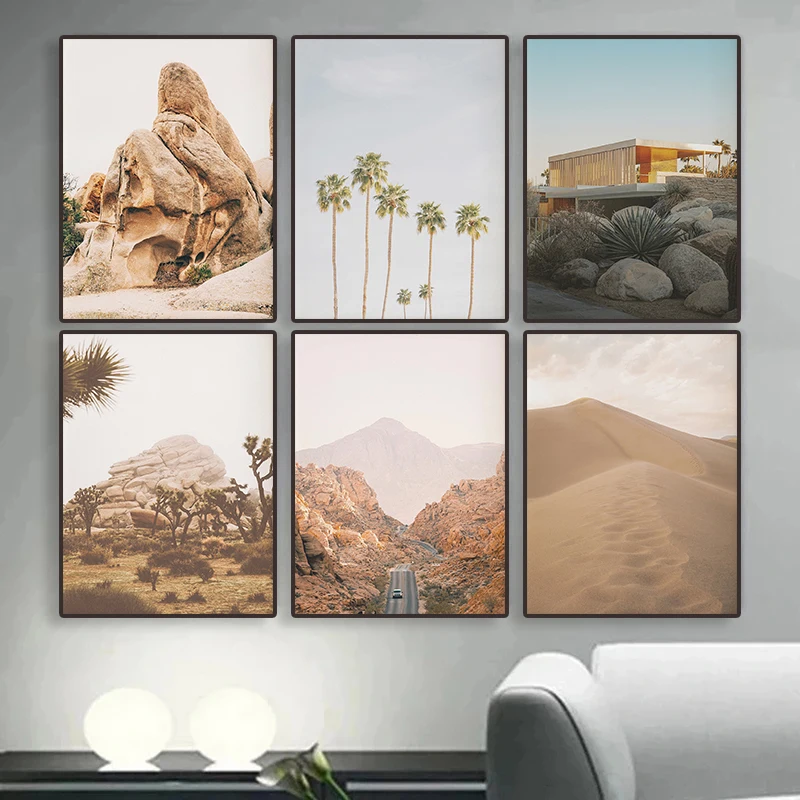 Кактус Сагуаро кабазон Динозавр Большой Каньон пустыня верблюд живопись на