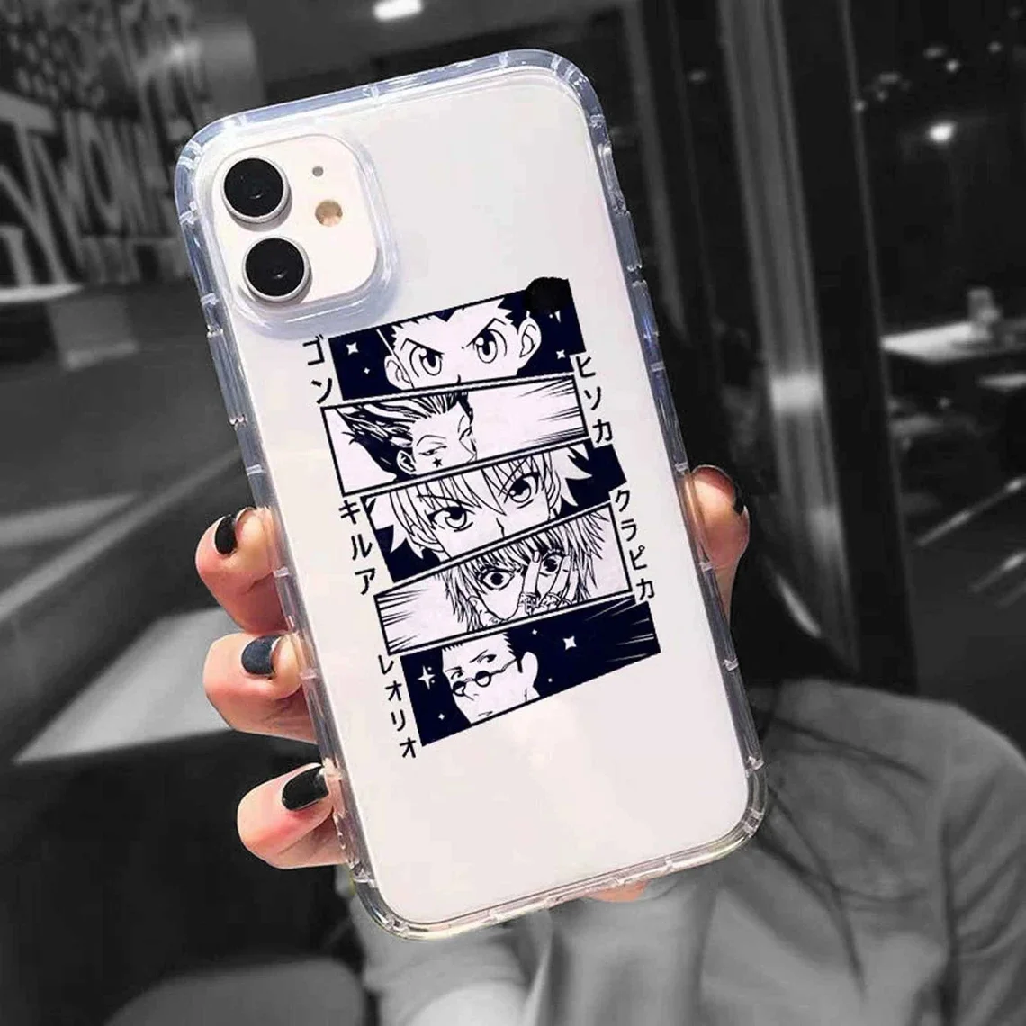 Чехол в стиле аниме HxH для iPhone 11 12 13 14 Pro XS Max XR X 6S 8 7 Plus Mini SE 2020 прозрачный мягкий