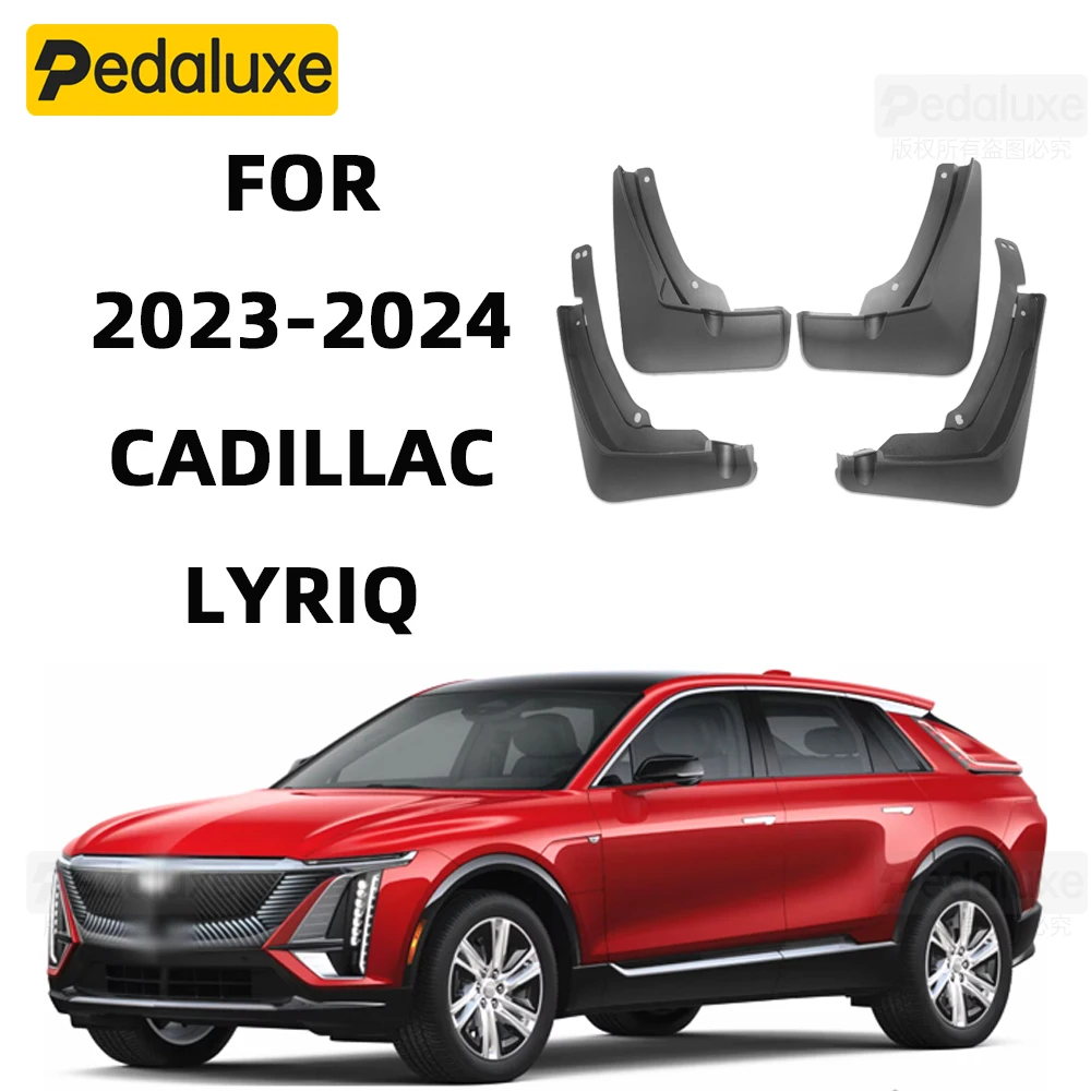 

Genuine OEM Set Molded Splash Gugards Mud Flaps FOR 2023-2024 CADILLAC LYRIQ