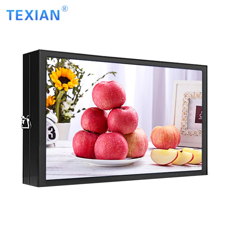 Promotion Advertising Machine 75 Inch Wall-Mounted High Brightness Outdoor LCD Display | Screen