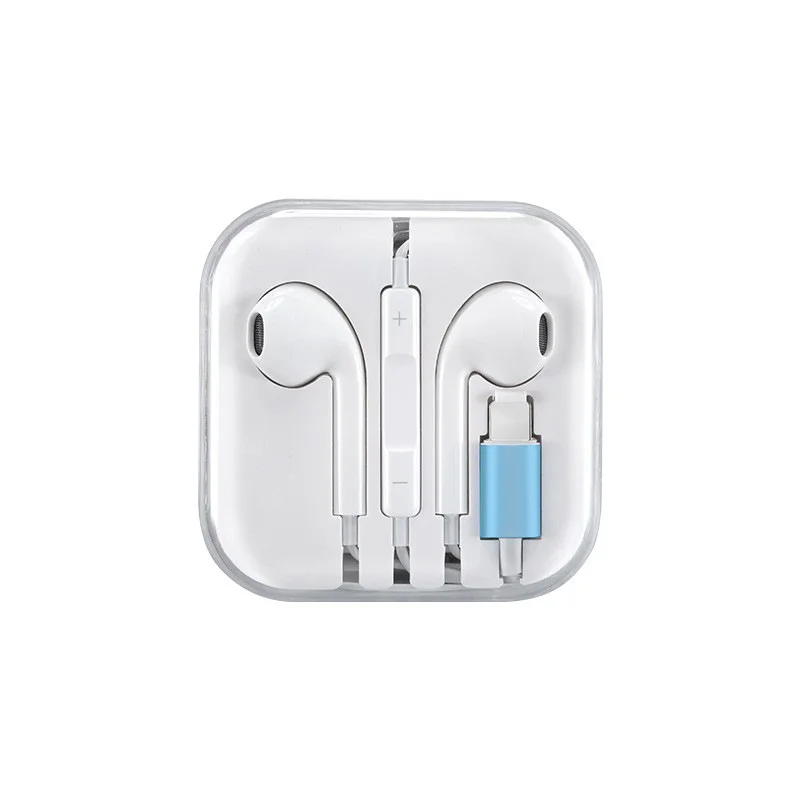 

3.5mm connector type-c connector lightning connector headphone wired headset for smartphones