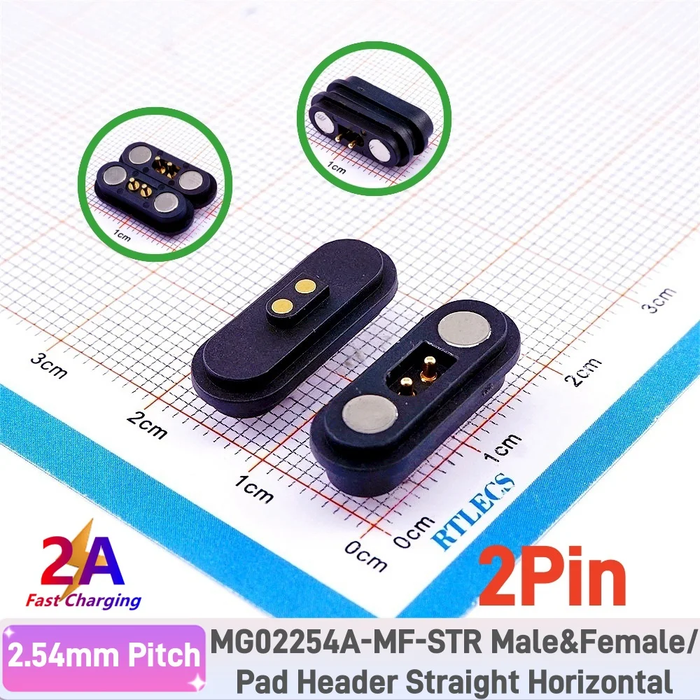 

Разъем Pogo Pin RTLECS MGxx25Ax 2,54 мм 2А для смарт-браслета