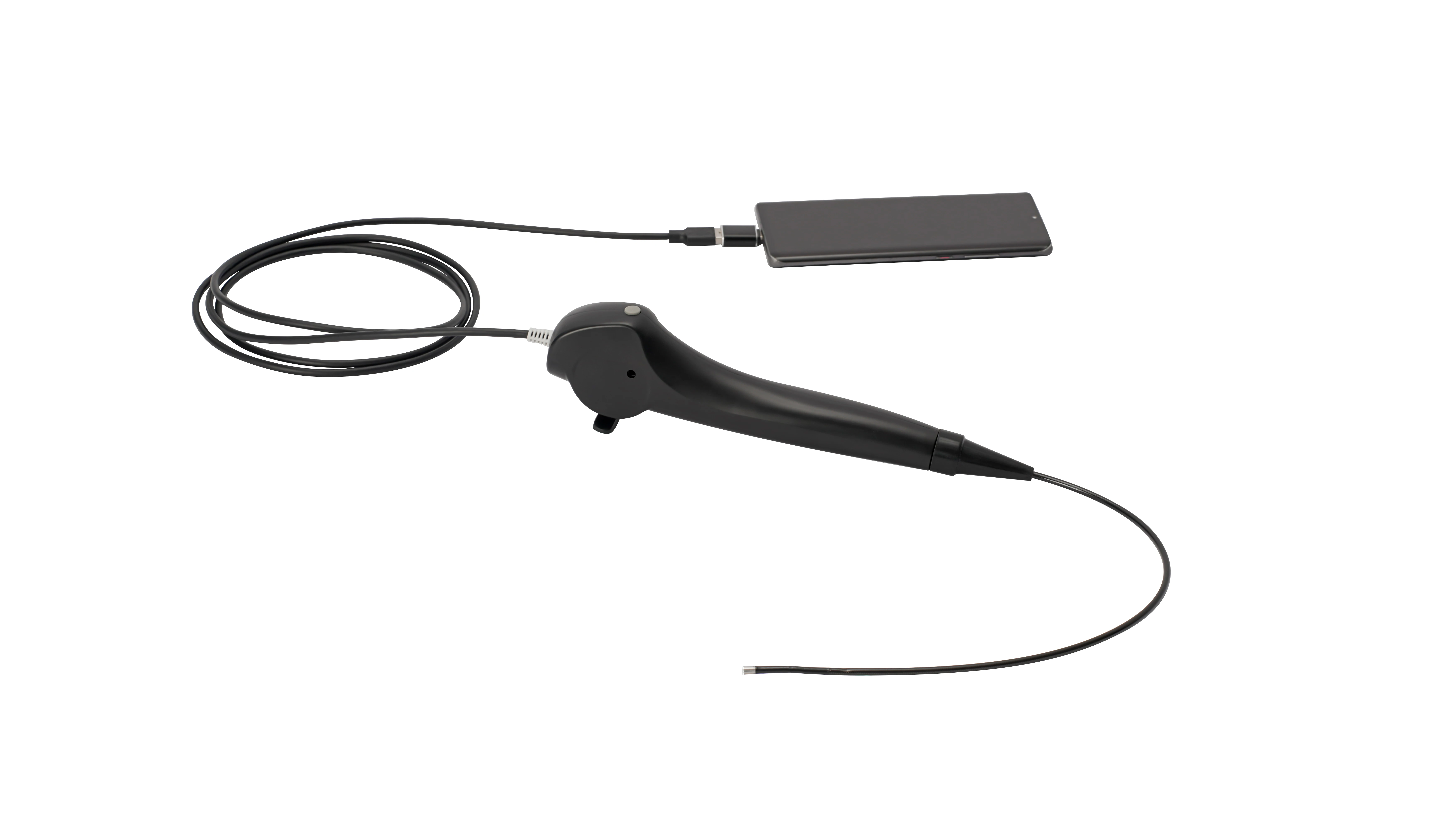 Многоразовый гибкий рино-ларингоскоп BESDATA 3,5 мм USB с LED-подсветкой, портативный видеоэндоскоп для ЛОР-исследований, зеркало для осмотра носа и носоглотки (art.: 3920dbb1ee767) - 3920dbb1ee767