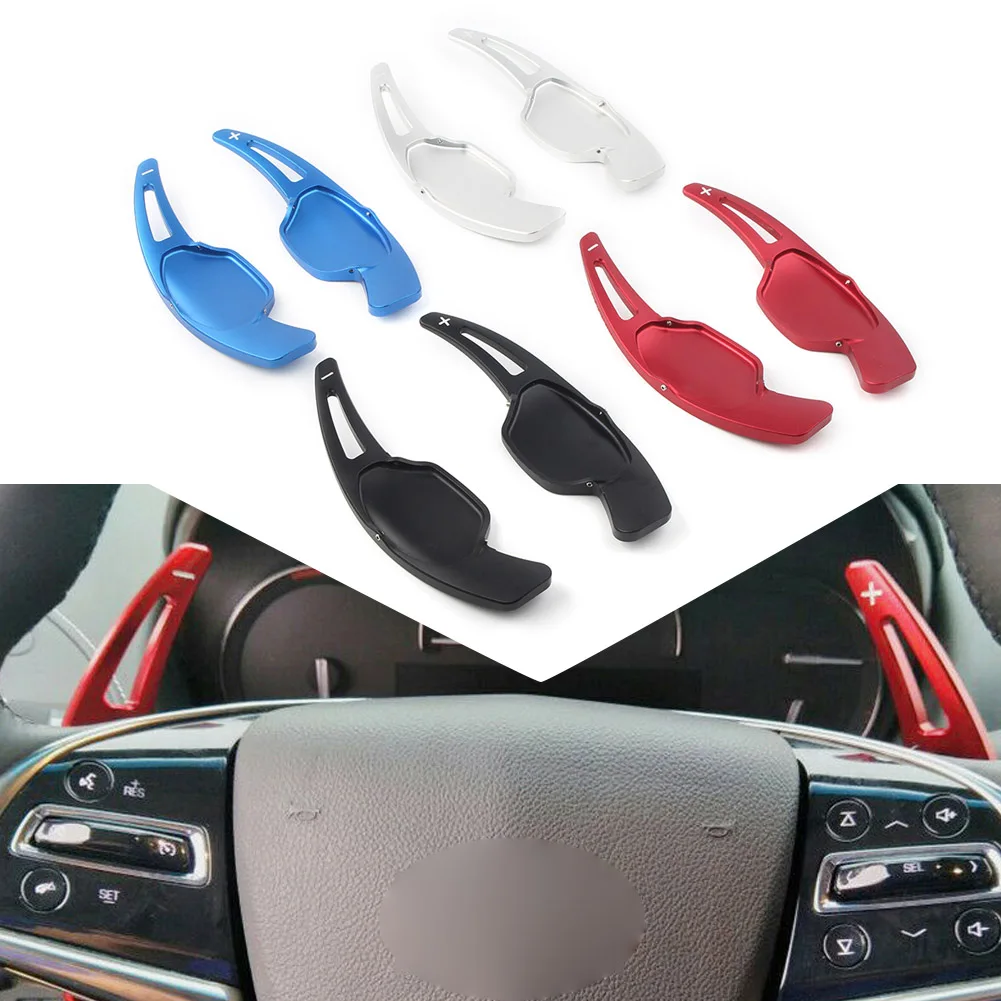 

Car Steering Wheel Shift Paddle Auto Car Extension Shifter For Cadillac XTS 2013 2014 2015 2016 2017 2018