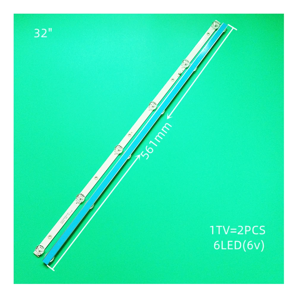 NVT-32H103W TV светодиодная ленсветильник 02320d562v08 320L(320E9) 2X6 6S1P 1210 линии, полосы CC02320D562V04 32E9 2X6 16/3/18 мм