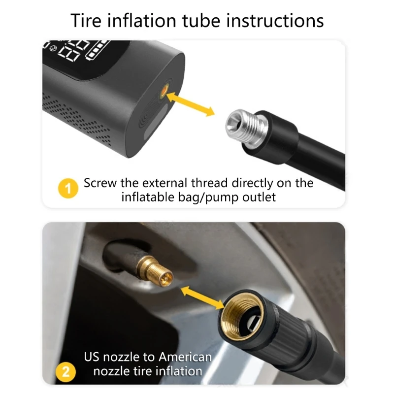 16/20/30/60 см аксессуар для воздушного компрессора удлинительная трубка