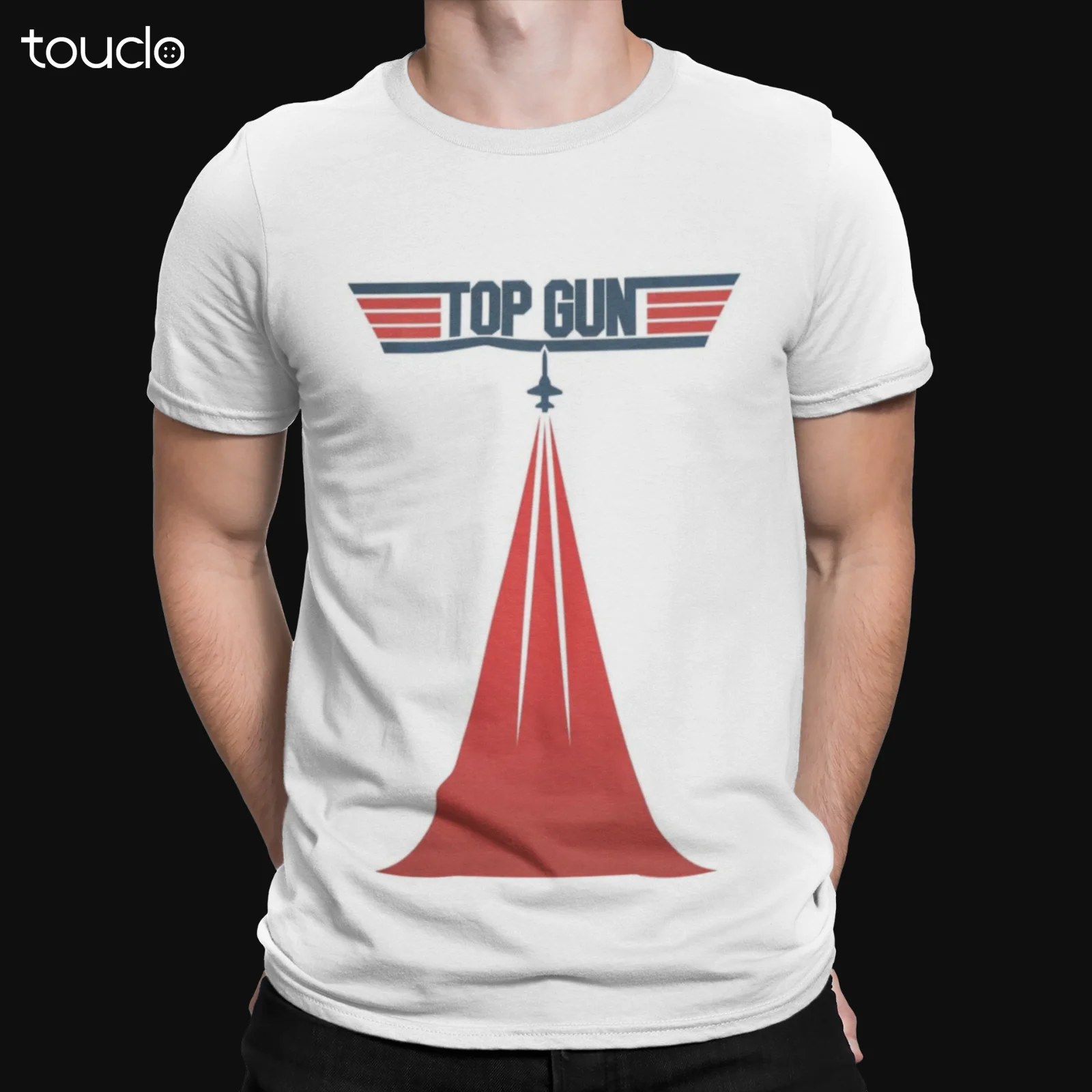 

Top Gun Rocket T-Shirt - Retro Movie Maverick Goose Tomcat Tom Cruise Fighter