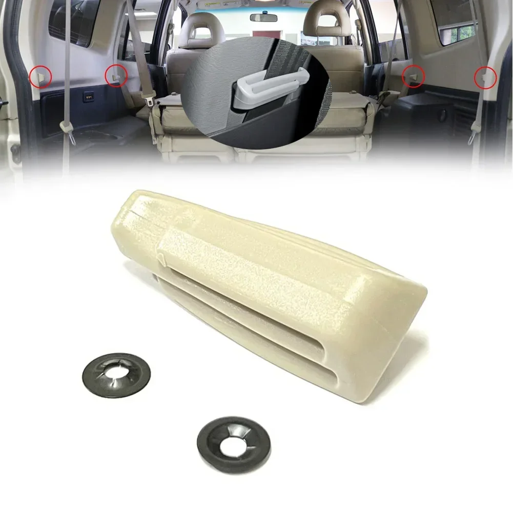 

Зажим для ремня серого, бежевого цвета, держатель ремня для Montero V80 RR для Outlander Cw Gf Gg, задний зажим для ремня, держатель ремня, автомобильные аксессуары, нет