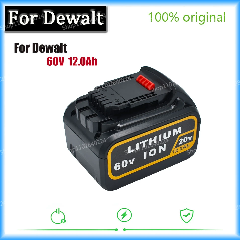 Dewalt 60V 12AH MAX Replacement Battery for Dewalt 20V DCB60