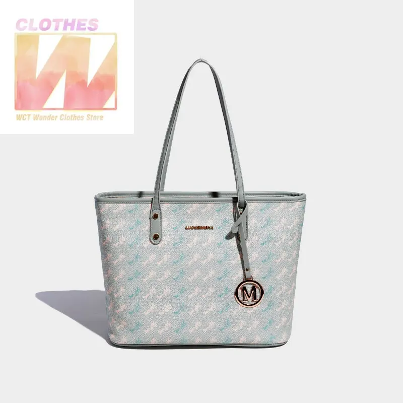 2023 Leather Women's Shopping Bag Large Capacity Tote Bags for Women Designer Female Handbags Japan Style Beach Bag Casual Totes