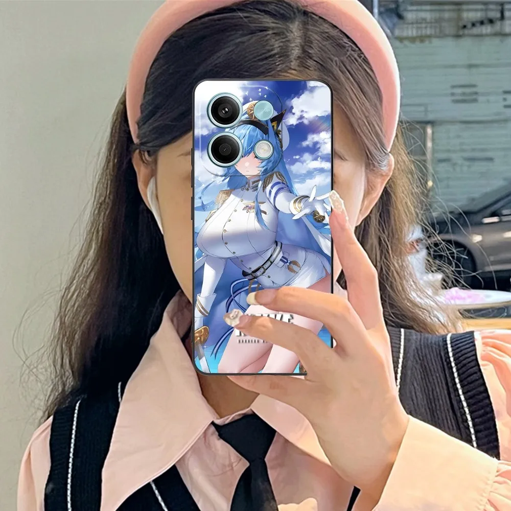 Чехол для мобильного телефона Goddess NIKKE Helm Xiaomi Redmi Note 13 12 11 10 9 8 7 6 S A Pro Lite Plus 5G черный