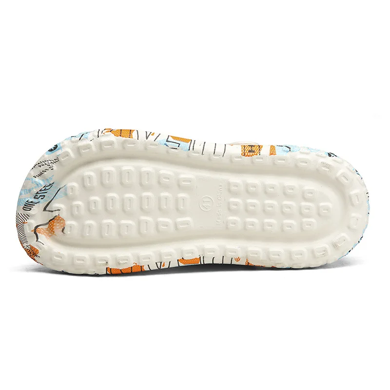 Мужские летние сандалии шлепанцы для пляжа прогулок дышащая Нескользящая легкая