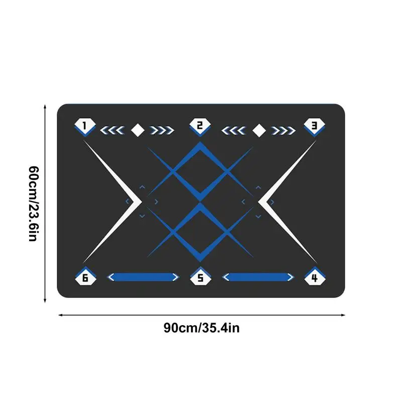 Футбольный тренировочный бесшумный строительный Коврик для тренировок коврики