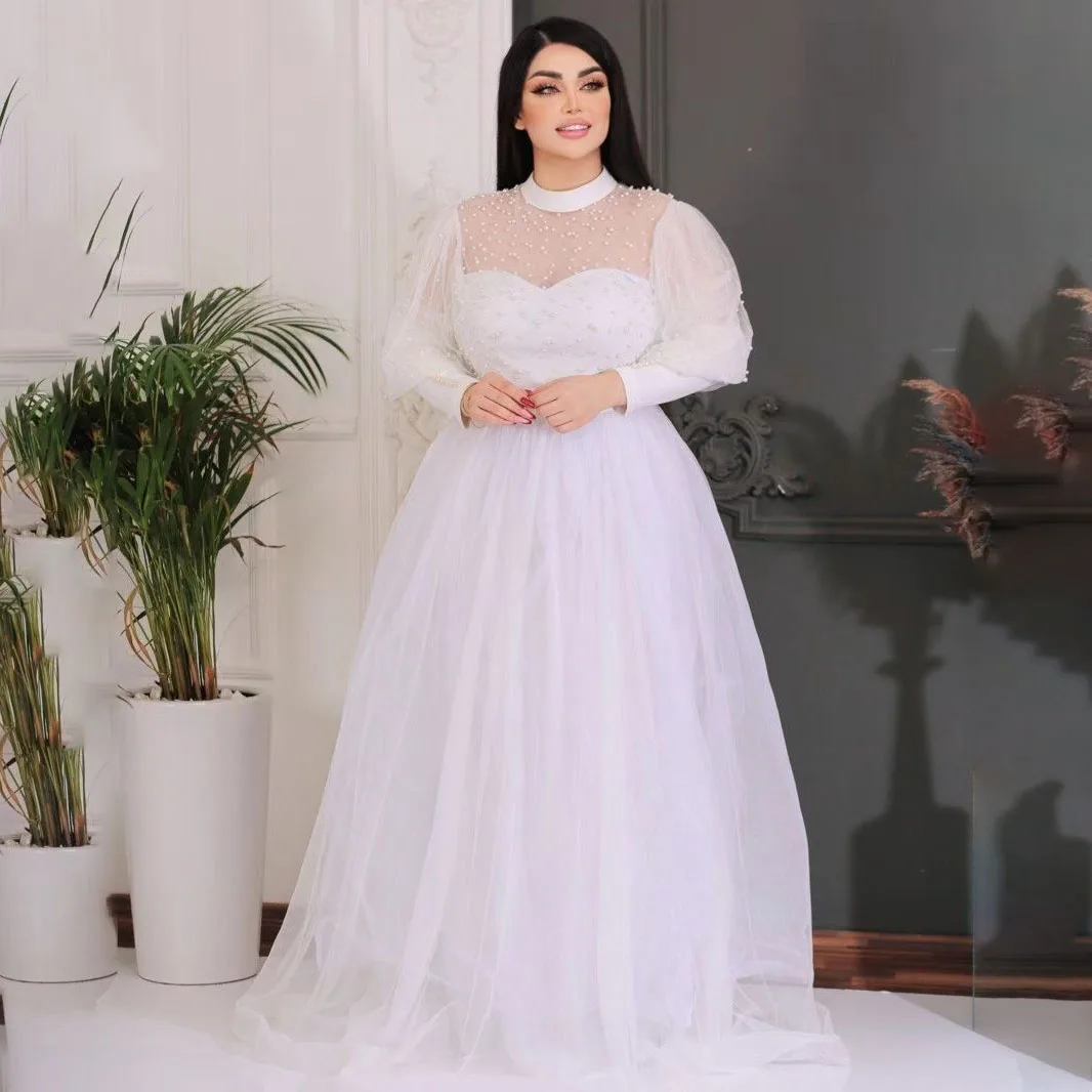 

Женское винтажное вечернее платье до пола, с длинным рукавом