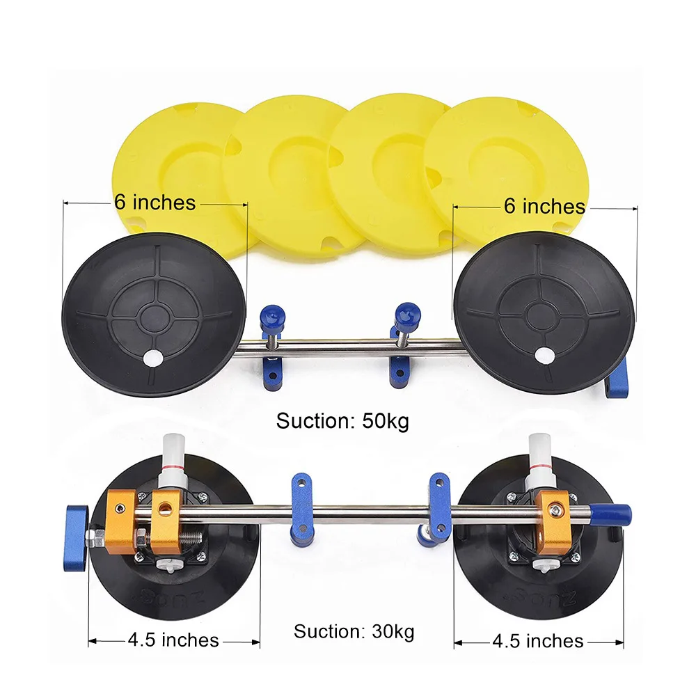 

4.5 inch or 6inch InchStone Seam Setter for Joining Leveling Granite Stone Countertop Installation Tool