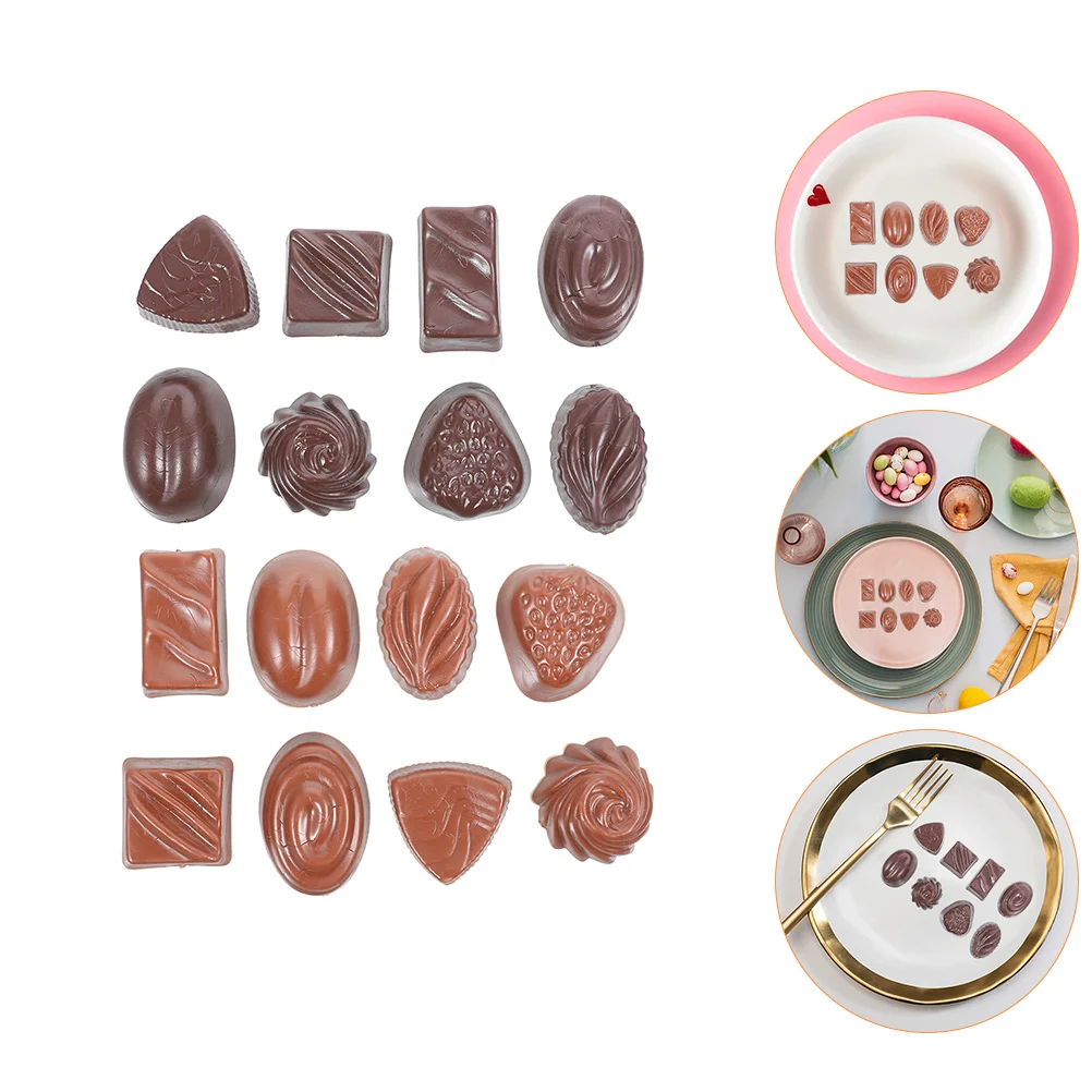 

Gummies Interesting Children Toy Decorative Chocolate Tabletop Model Fake Educational