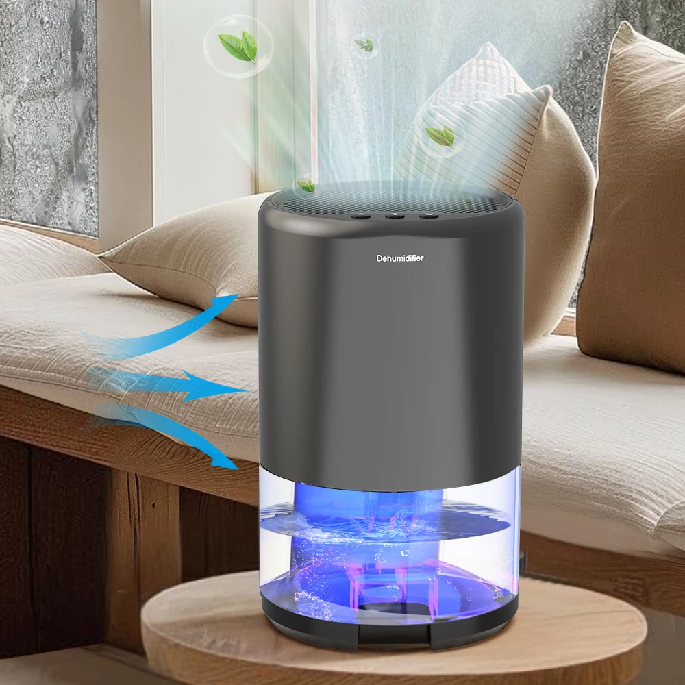 Осушитель воздуха портативный 1000 мл для дома спальни и офиса