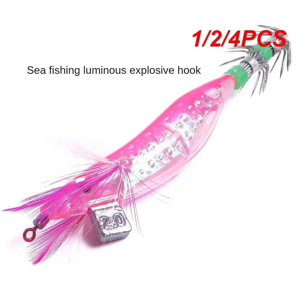 

1/2/4 шт., рыболовный крючок-осьминог, 10-9 г