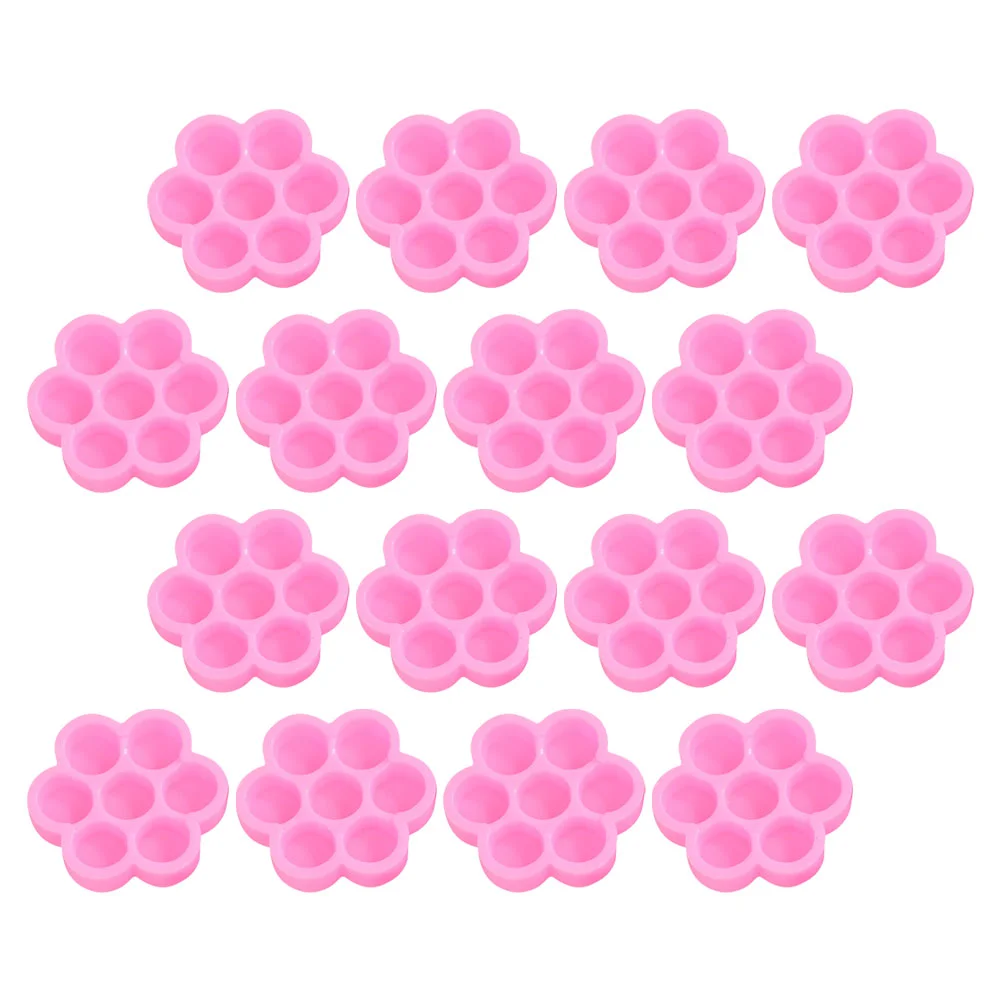 

Glue Eyelash Holder Lash Extension False Cup Rings Pillow Pigmentcontainer Lashe Padtool Ring Pallet Eyelashes Flower Tools