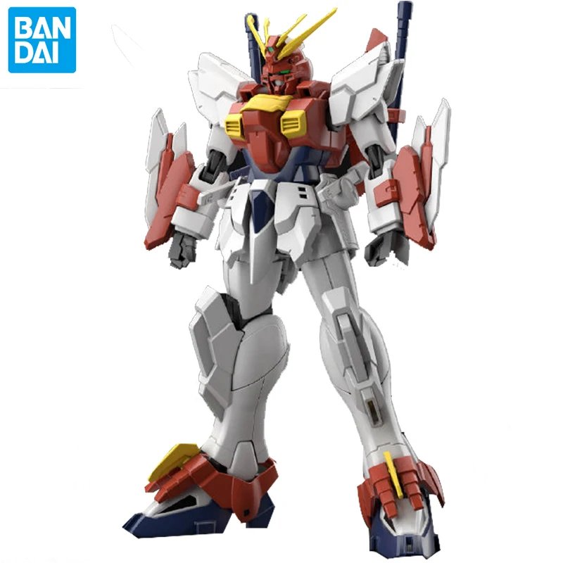 

Original Bandai HG 1/144 Action Figure Blazing Gundam Destroyer Battle Record Assembled Toys for Children Cartoon Building Model
