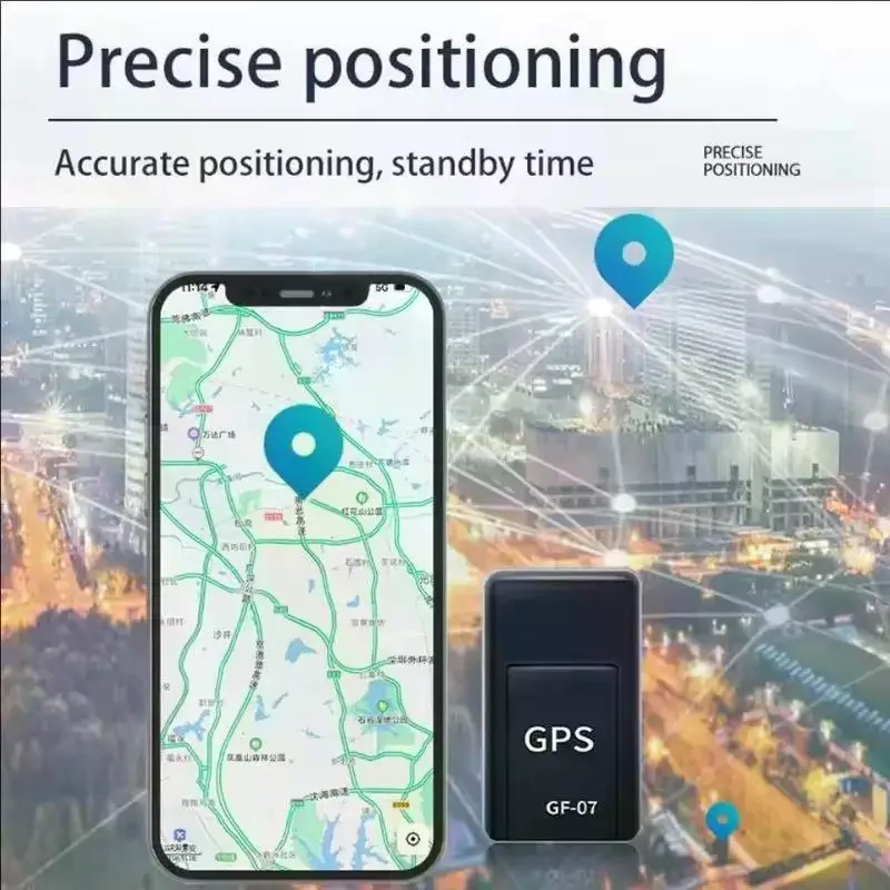 Фото Мини-GPS-трекер GF07: отслеживание местоположения в реальном времени, магнитное крепление для автомобиля, багажа, домашних животных, детей, защита от потери, мониторинг. №2