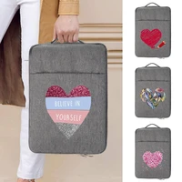 laptop sleeve bag 13 314 115 6 inch notebook handbag macbook air pro case cover love series print shockproof carry laptop bag