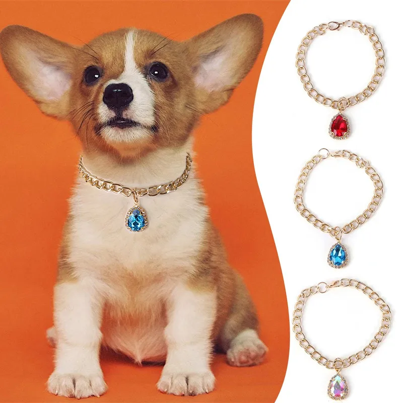 

Ожерелье с подвеской в виде капли воды для домашних животных