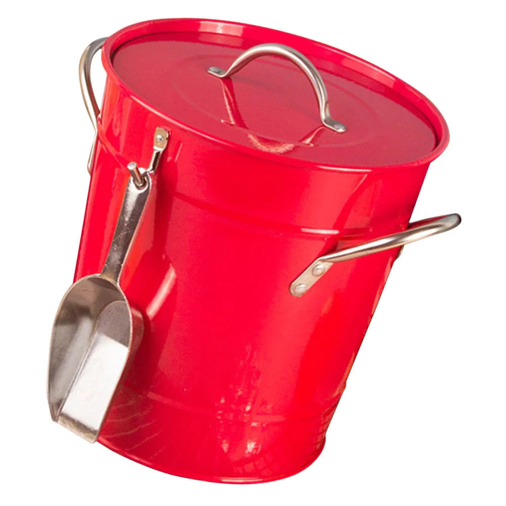 

Bucket Icetub Barchampagne Cooler Beer Beverage Cocktail Cube Chiller Holder Iron Party Storage Metal Container Insulated