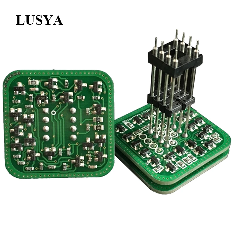 

Lusya HiFi Full Discrete High Voltage Differential SH03 Component Operational Amplifier Preamplifier Single Double Op T0859