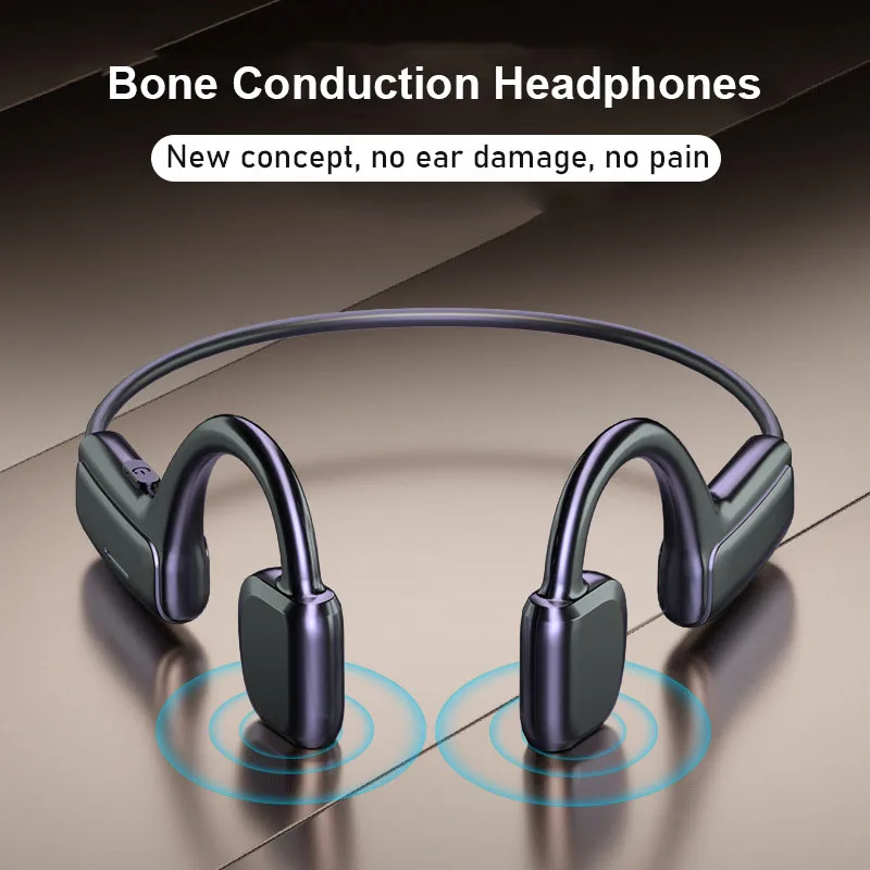 

Беспроводные наушники 5.0 с костной проводимостью, Bluetooth, G1, Спортивная TWS-гарнитура, HiFi, спортивные наушники с ушным крючком, шумоподавление