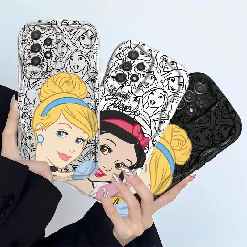 Фотообои для Realme C67 C55 C35 C53 C33 C30 C15 C21 12 11 10 9i 8 7 Narzo 50 волнистый чехол Белоснежка