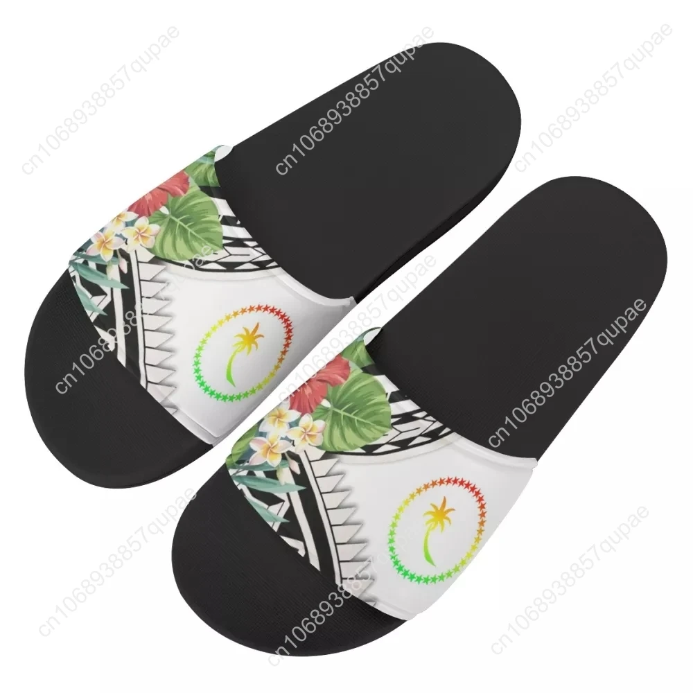 Stylish Polynesian Traditional Tribal Home Customized Water Shoes Women Men Bathroom Beach Pool Sandals That Can Be Worn Outside
