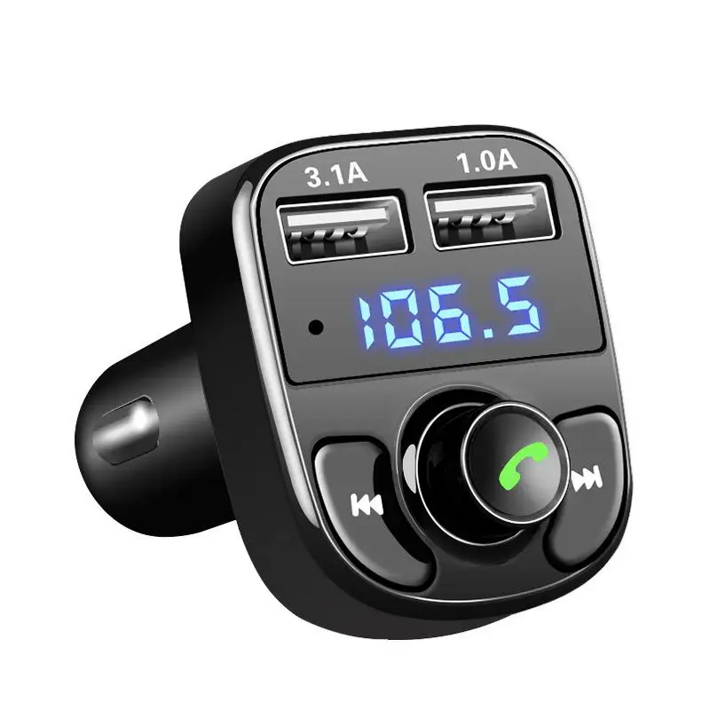 PIXLINK 2 порта USB зарядка FM передатчик для автомобиля Bluetooth беспроводное устройство |