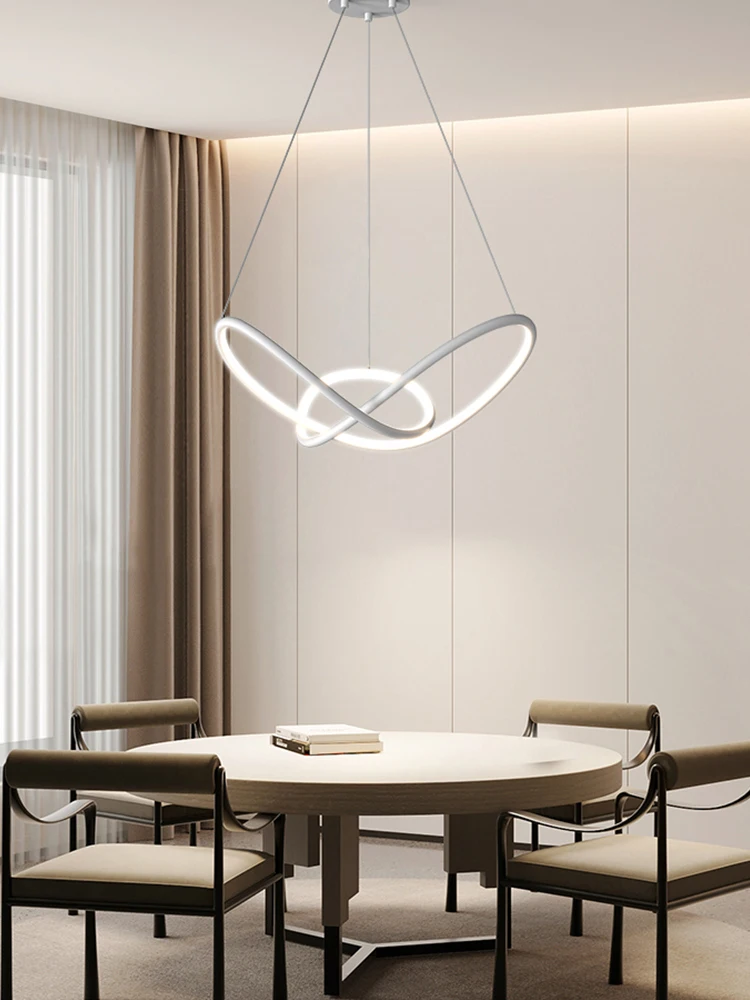 

Современная креативная подсветка используется для столовой, спальни, кухни, черная регулируемая внутренняя лампа с дистанционным управлением для украшения интерьера