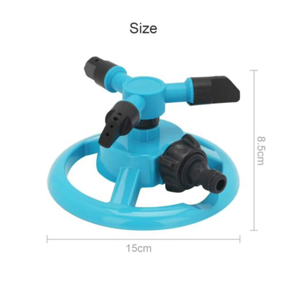 

360° Rotating Water Sprinkler Lawn Automatic Sprinklers System For Garden Watering Water Irrigation Sprayer Large Area Coverage