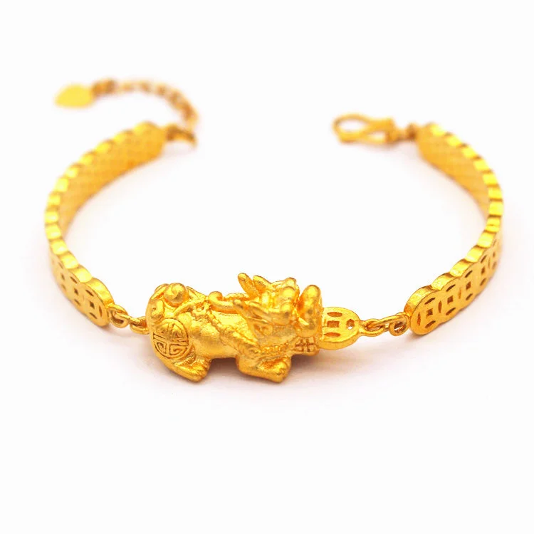 

No fading limitation gold Jewelry adjustable women's brake bracelet Middle East Ethiopia padding Jewelry gift
