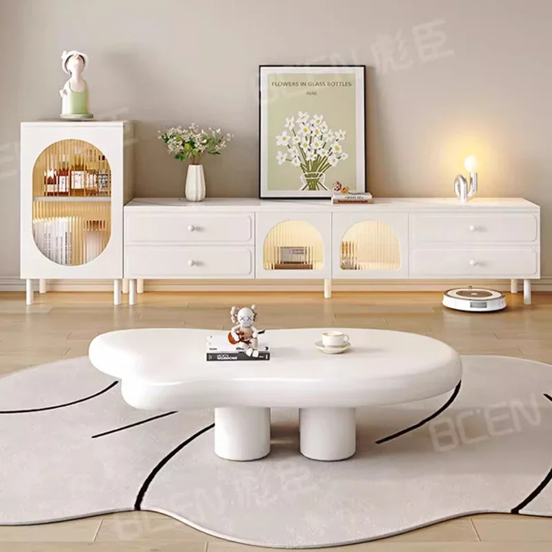 Подставки под телевизор для гостиной скандинавский центр середины века полка