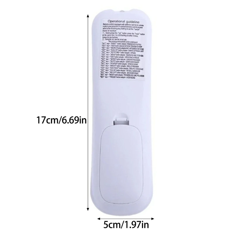 Сменный пульт дистанционного управления проектором для 955W 955WH 965 965H 97 97H 98 98H X17 X27 X29