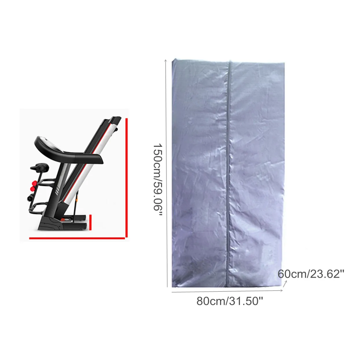 

Polyester Waterproof Treadmill Cover Indoor Running Jogging Machine Dust Proof Shelter Protection Treadmill Dust Covers Shelter