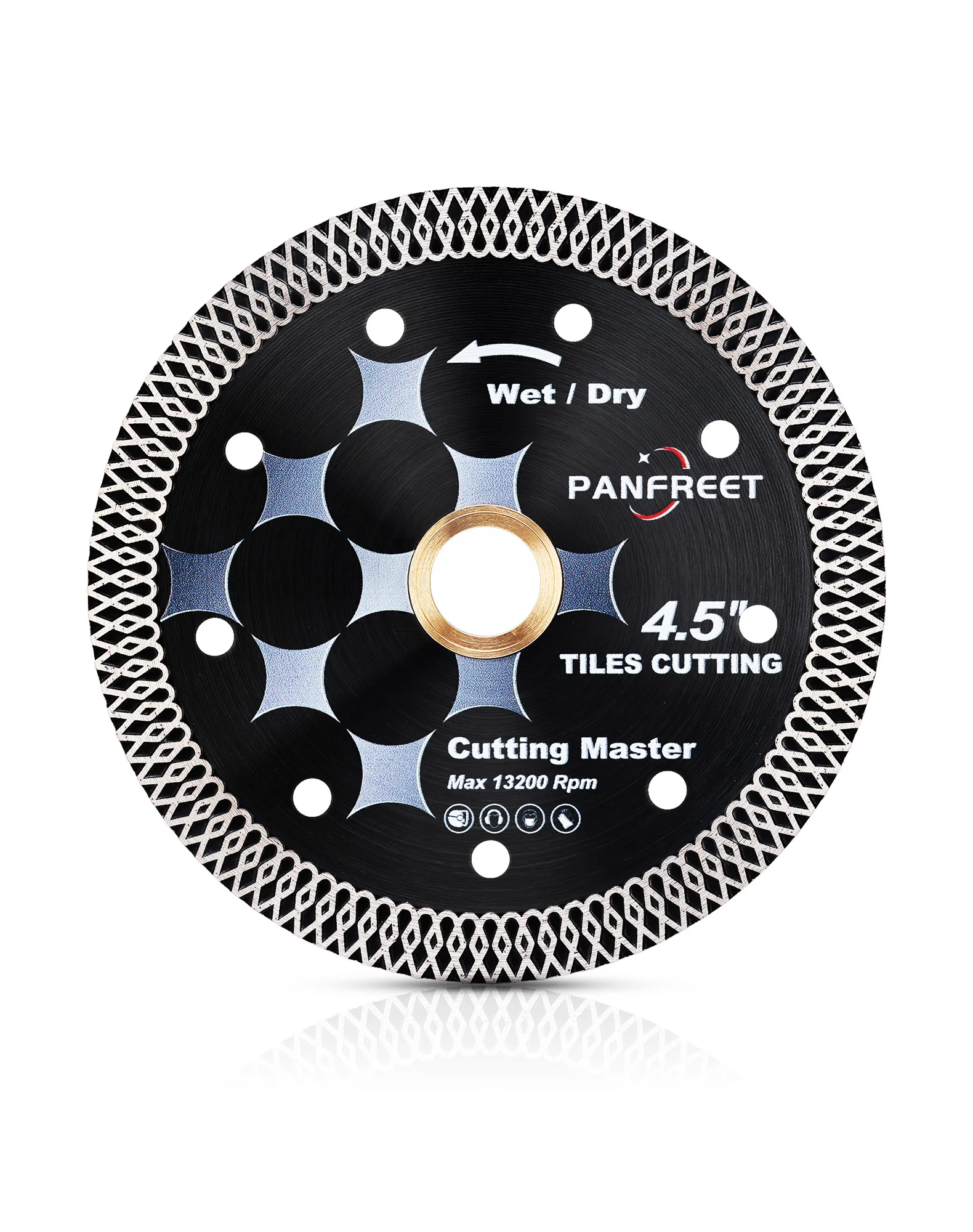 Panfreet 1 шт. супертонкий диаметр 4 5 дюйма 115 мм алмазная пила для угловой