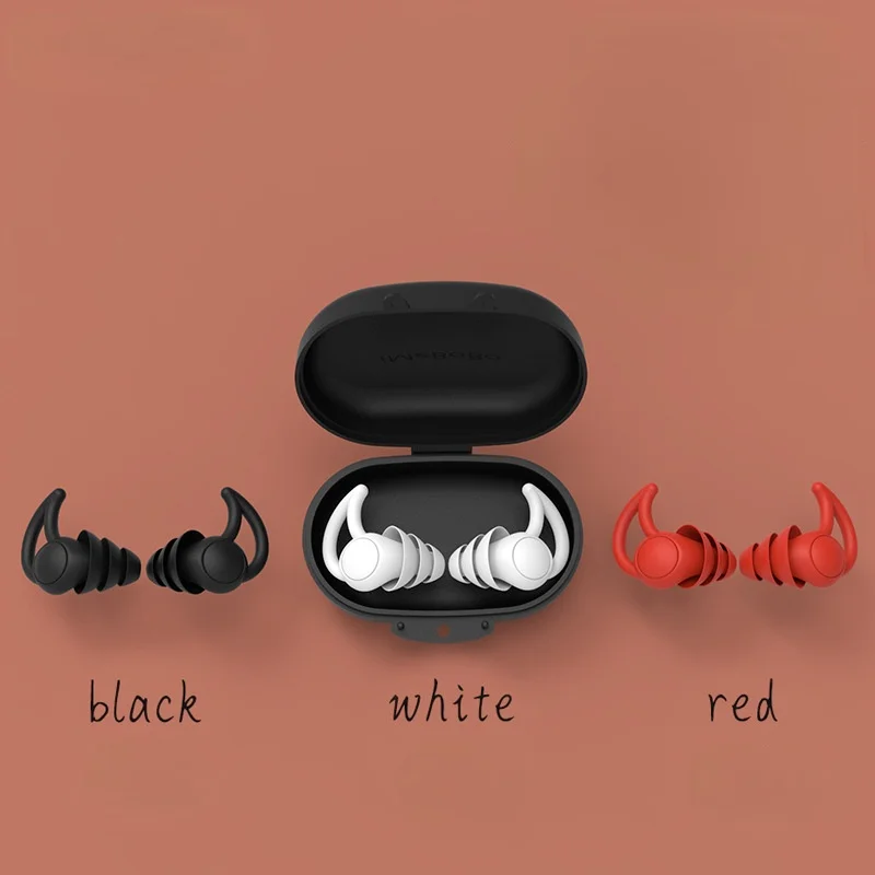 Силиконовые беруши для сна звукоизоляция защита ушей противошумные путешествий