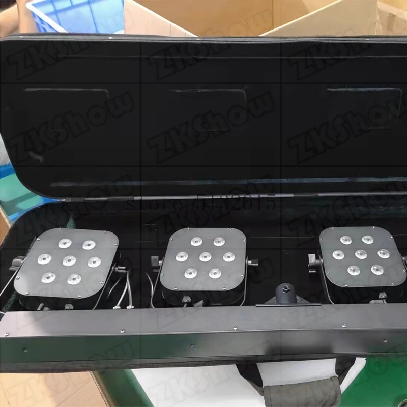 7*3 Вт RGB светодиодный трехцветный 4 световой эффект для DJ дискотевечерние ринки