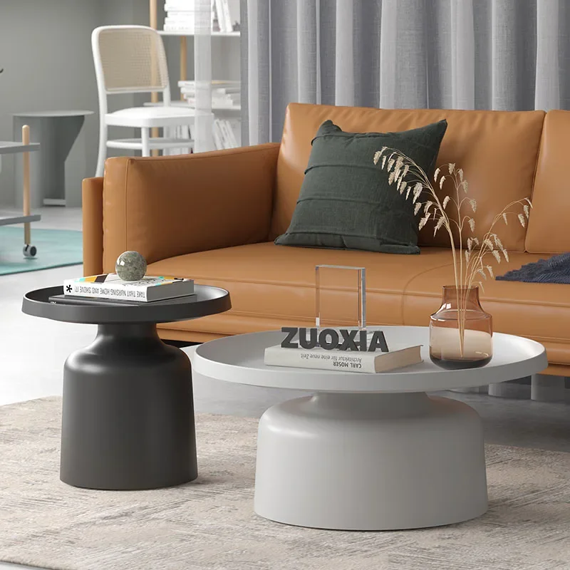 

Black Living Room Coffee Tables Modern Round Premium Luxury Coffee Tables Minimalist Nordic Table Basses De Salon Furniture