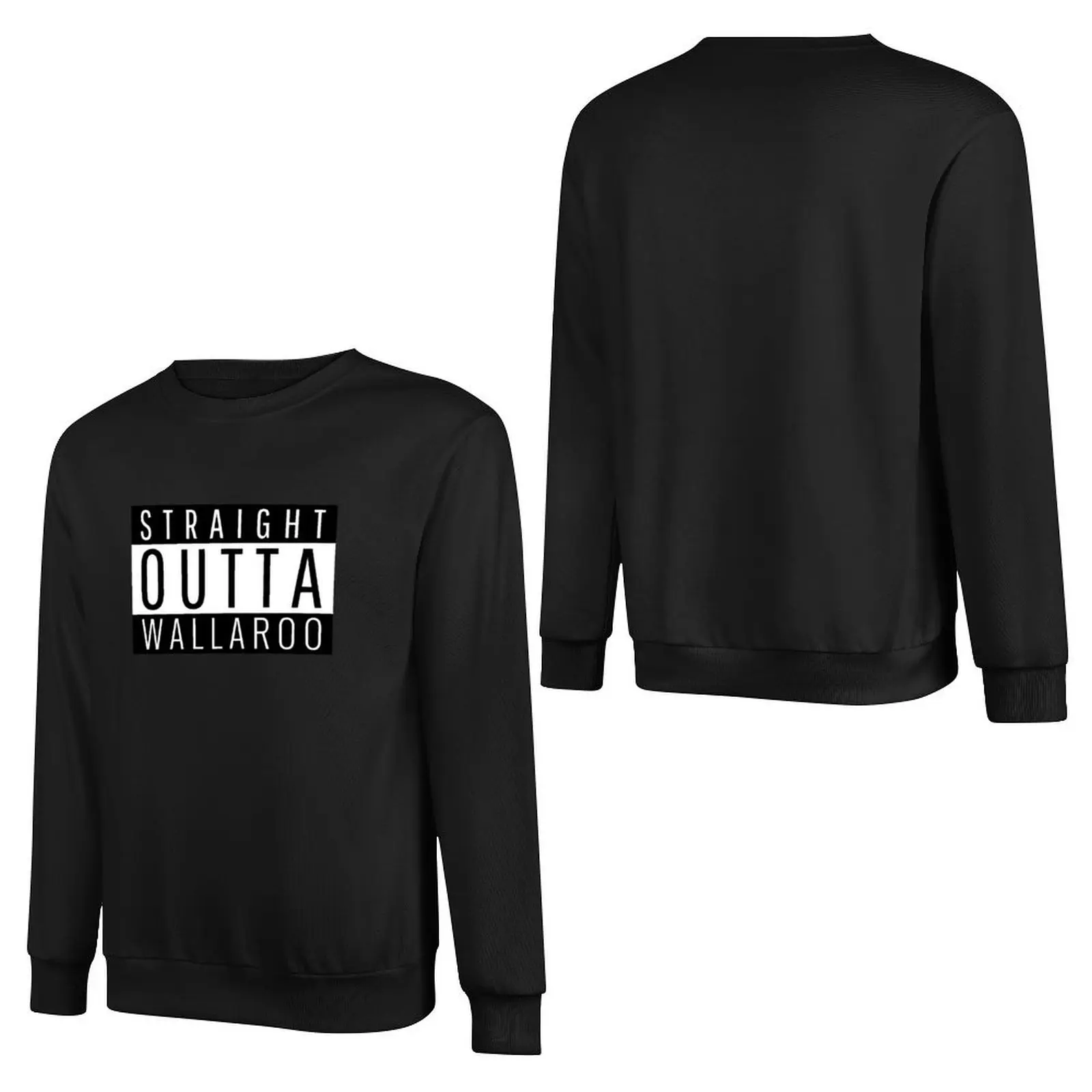 Пуловер Straight Outta Wallaroo South Australia с капюшоном одежда в стиле аниме спортивный костюм