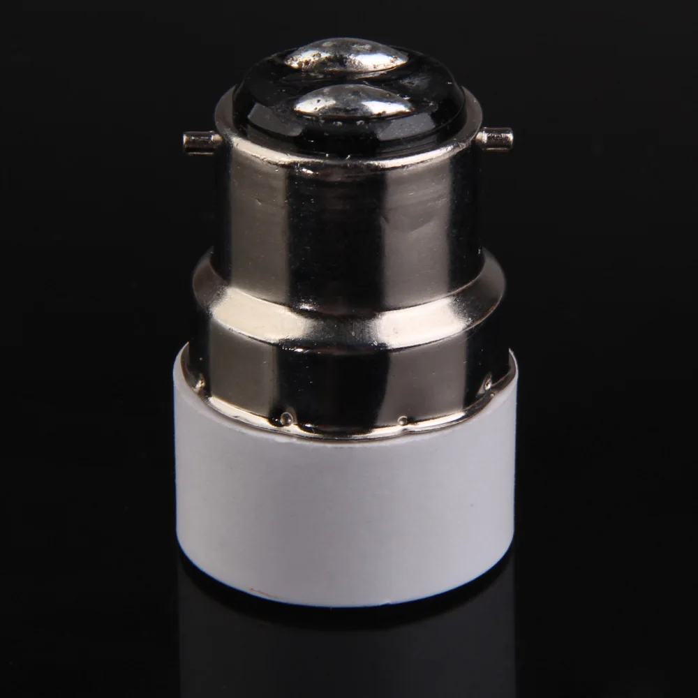 

B22 to MR16 Lamp Holder Socket Base Practical B22 to MR16 Socket Holder Adapter for Switch Lighting Accessories White